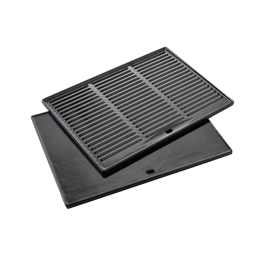 Dynamic Core enamelled cast iron cooking griddle