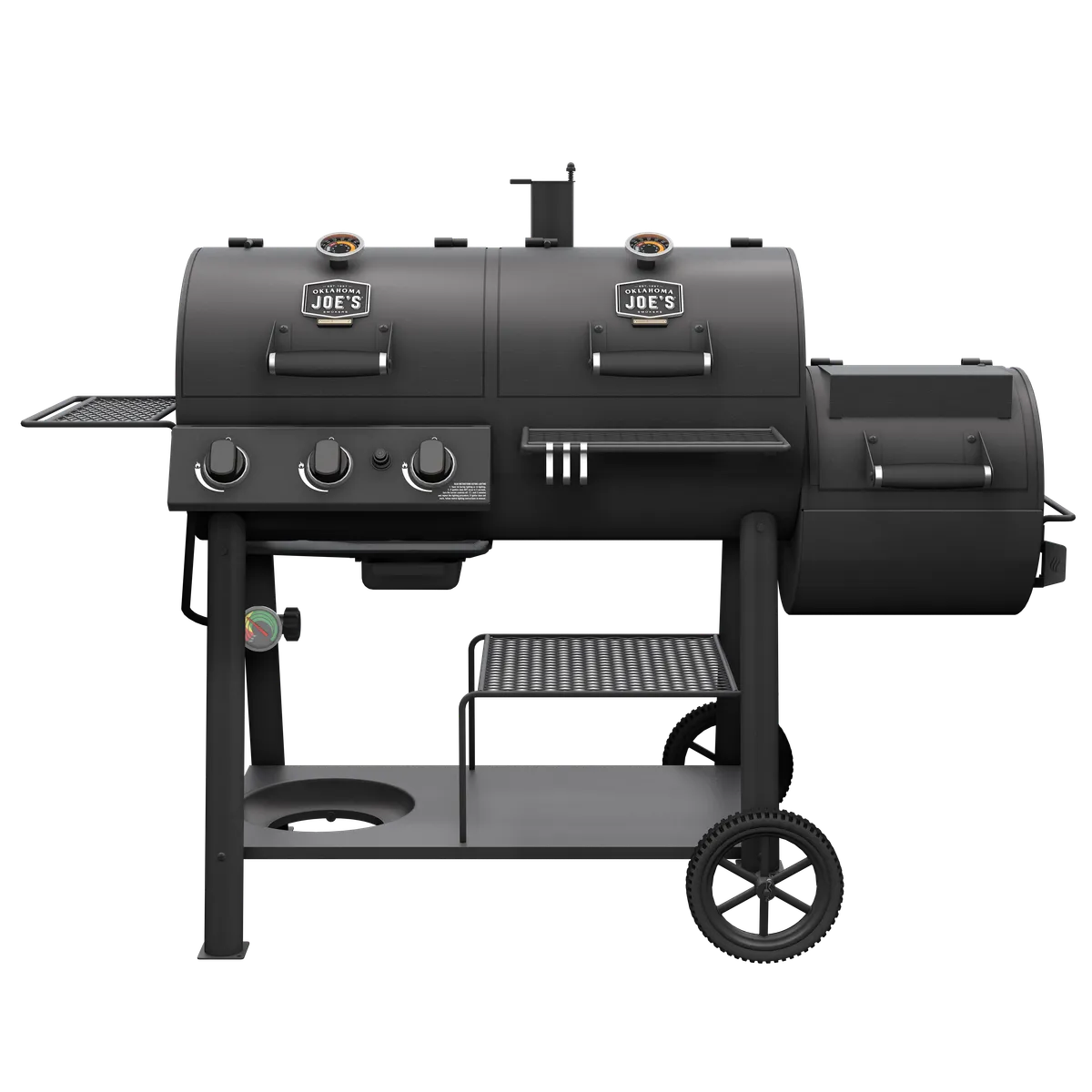 Canyon Combo DLX Gas Grill & Offset Smoker