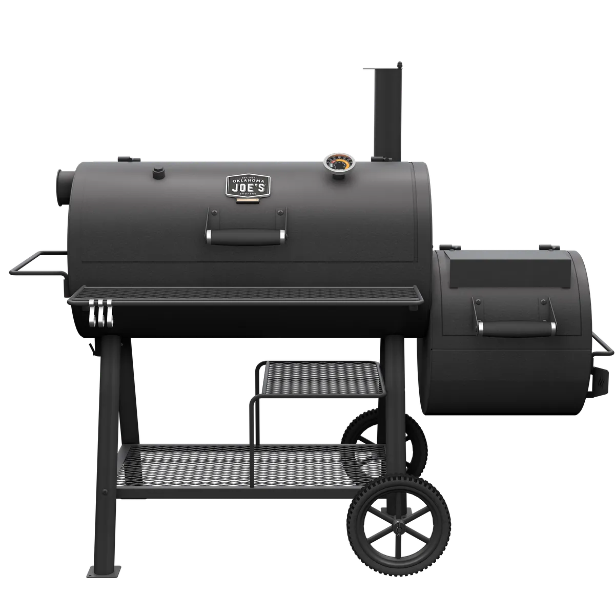 Highland Offset Reverse Flow Smoker & Grill