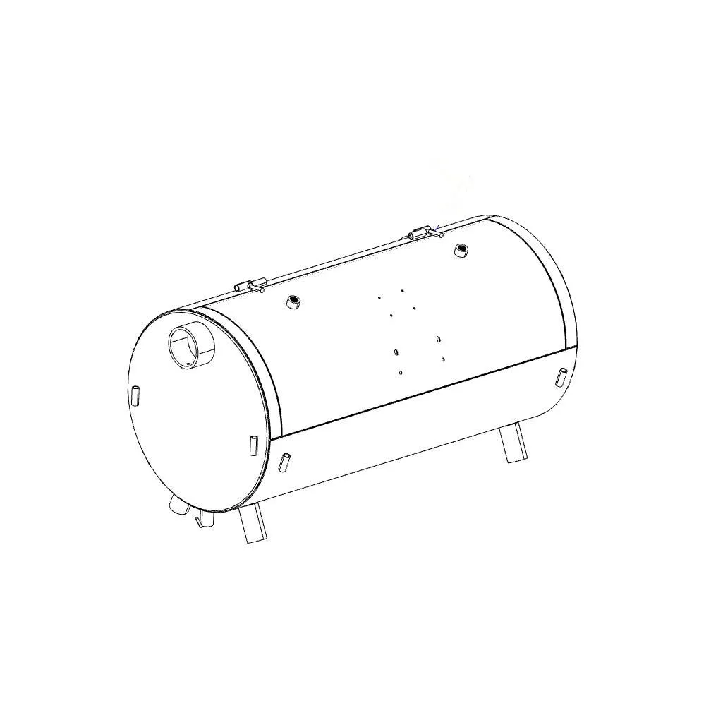 Weld Assy, Smoker Chamber, 1060 Reverse