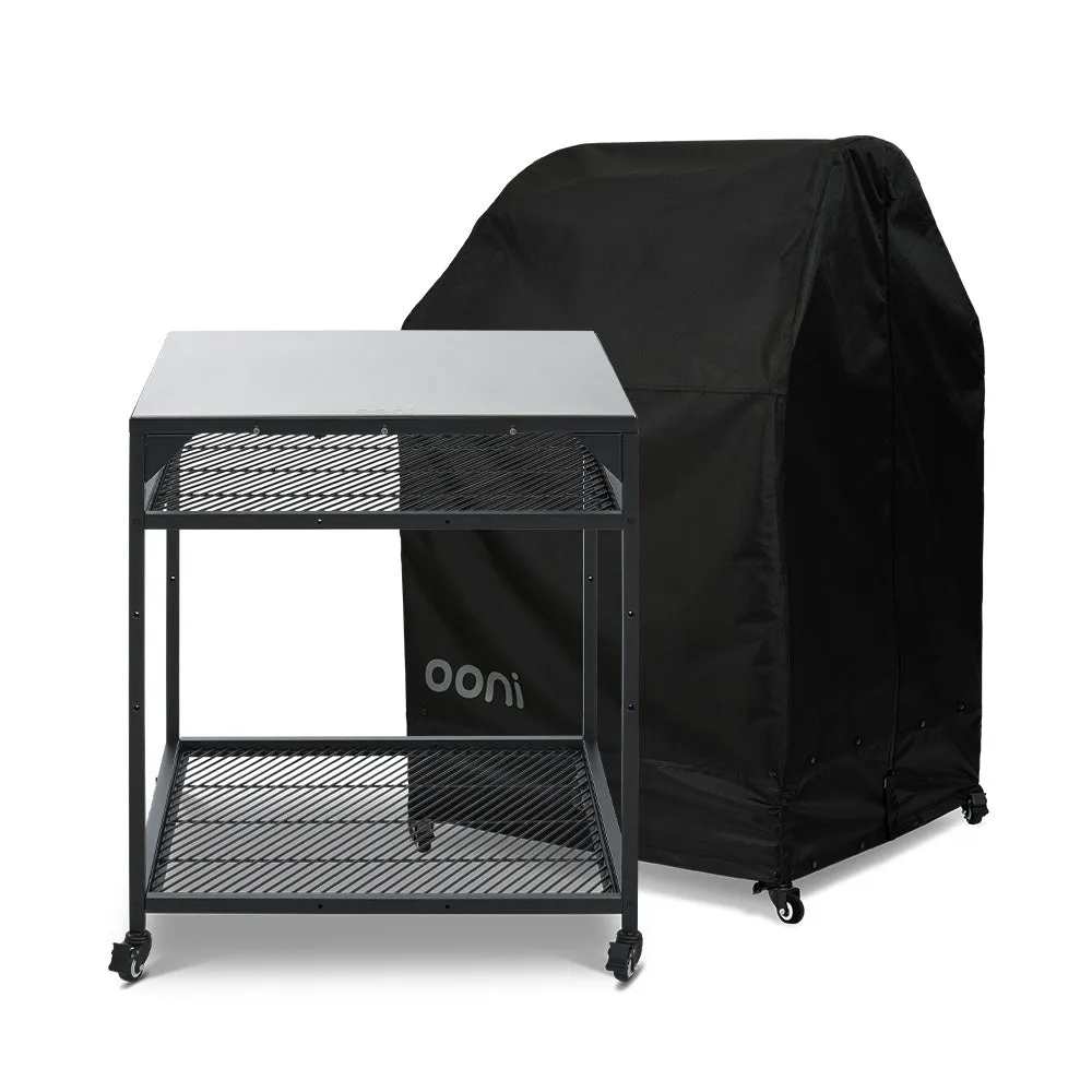 Ooni Pizza Oven Table & Cover Bundle - Large