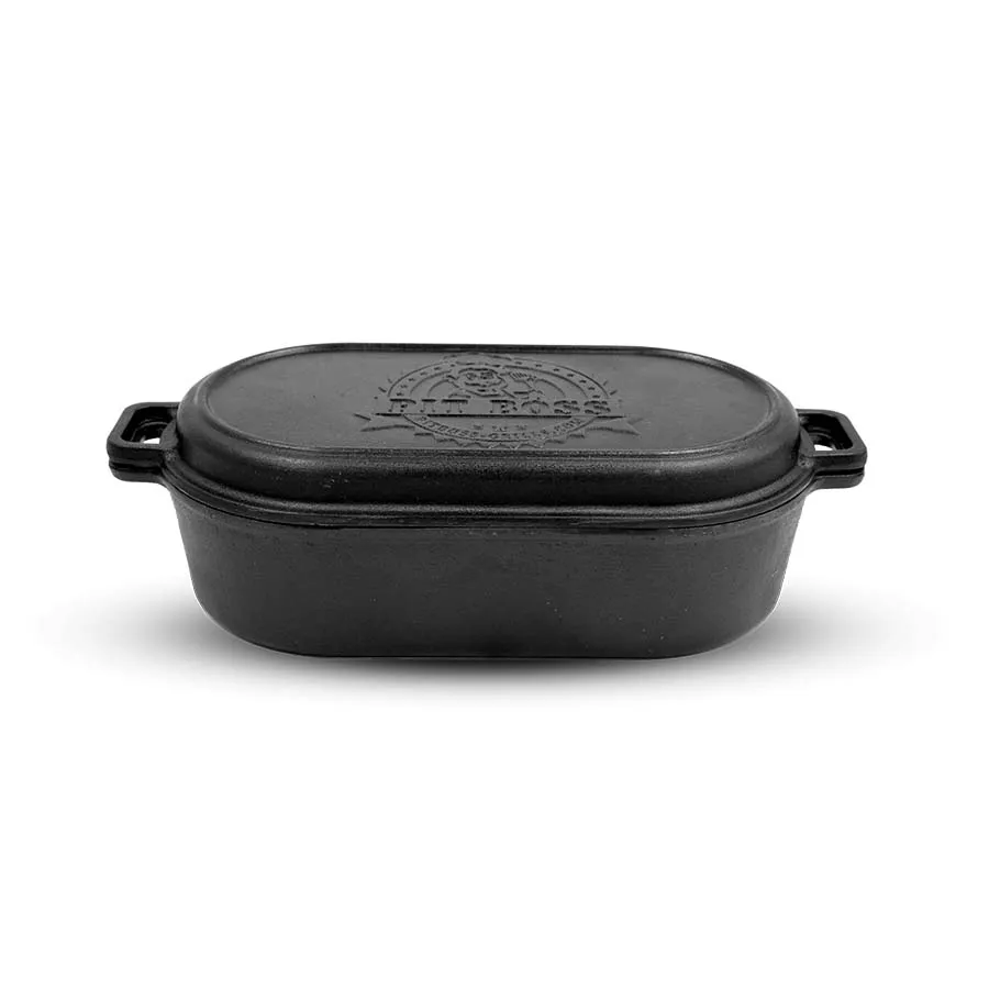 6-QT Cast Iron Roaster with Lid